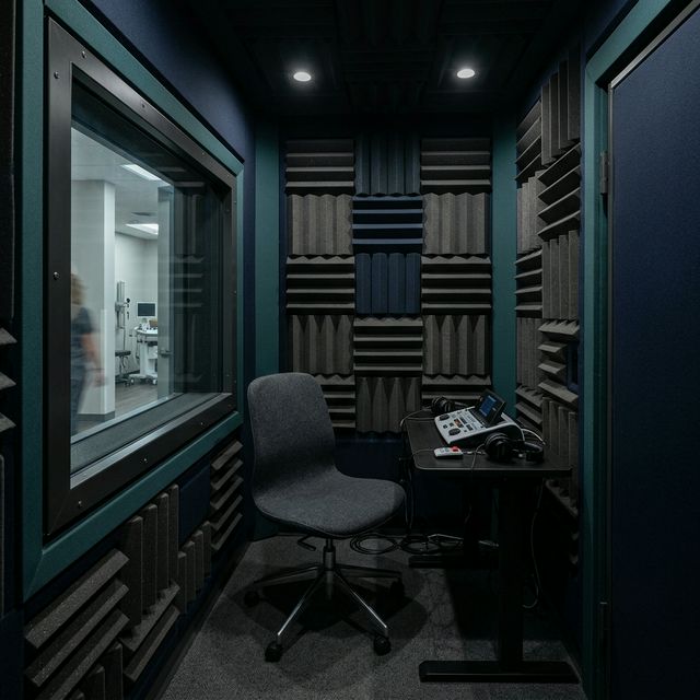 Standard Audiometric Booth 4x4x7 ft
